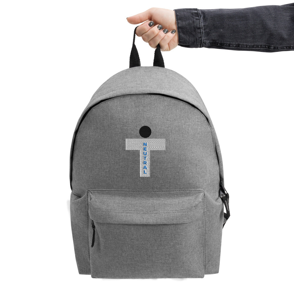 T-Logo Backpack – Neutral-T Apparel