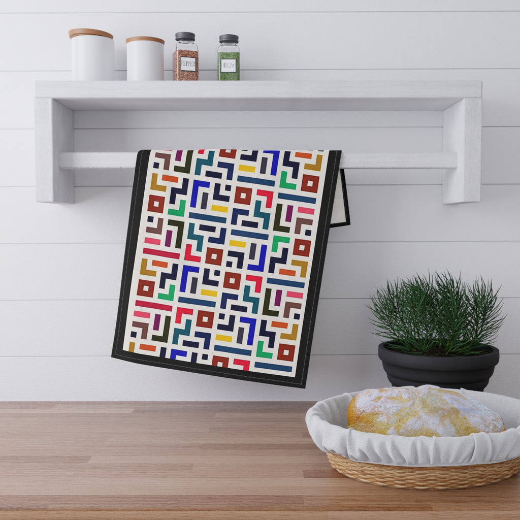 Pop Arabic Calligraphy Tea Towel