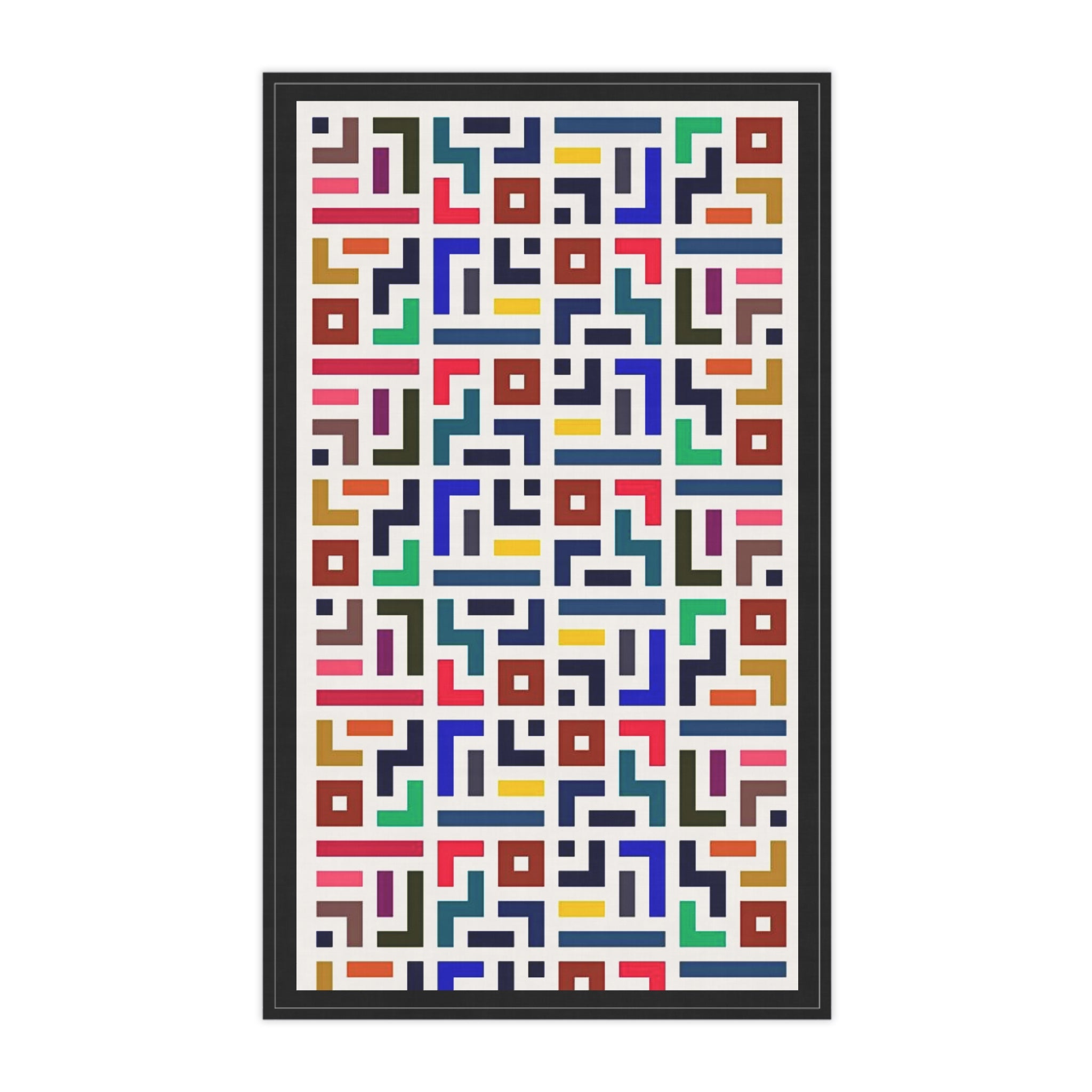 Pop Arabic Calligraphy Tea Towel