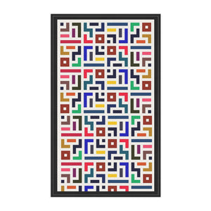 Pop Arabic Calligraphy Tea Towel