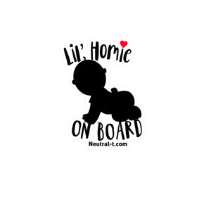 Lil’ Homie Baby On Board Car Sticker
