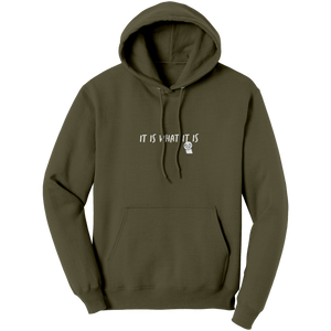 It_is_what_it_is_Adult_Hoodie_Olive_Green_Front_Mockup.png