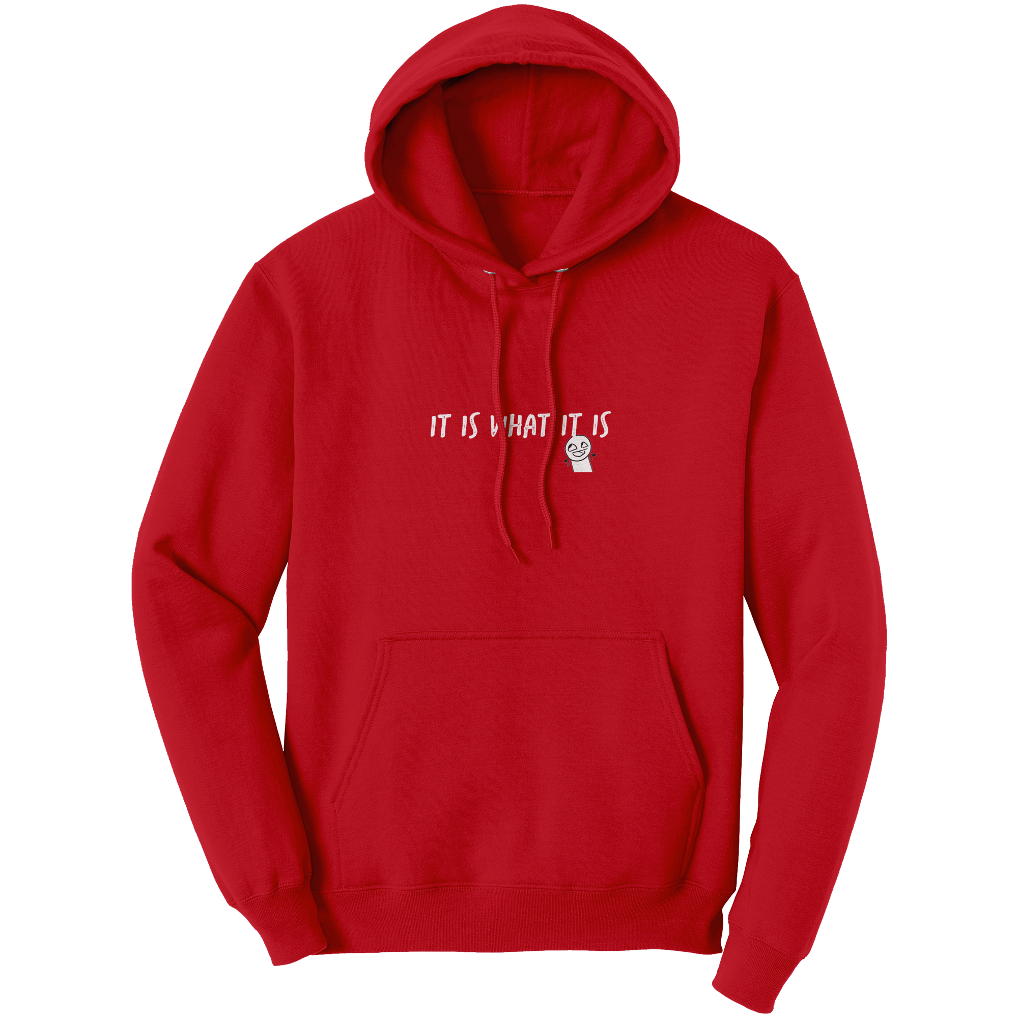 It_is_what_it_is_Adult_Hoodie_Red_Front_Mockup.png
