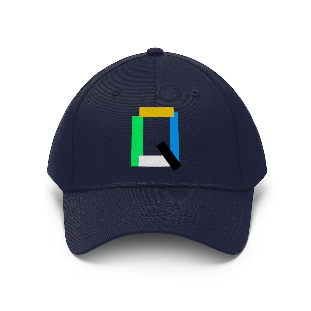 "Q" Initial Adult Cap