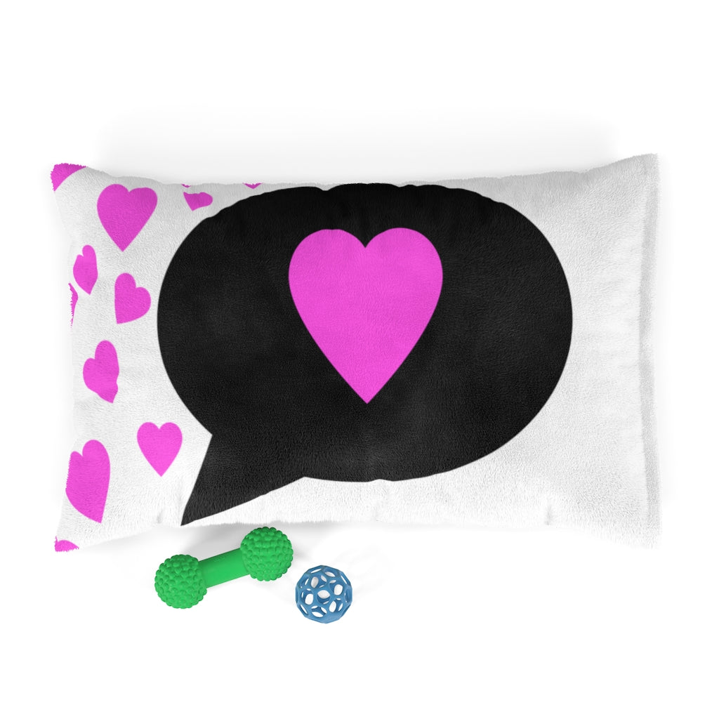 Love Speech Pet Bed