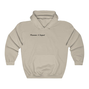 "Manners & Respect" Adult Hoodie