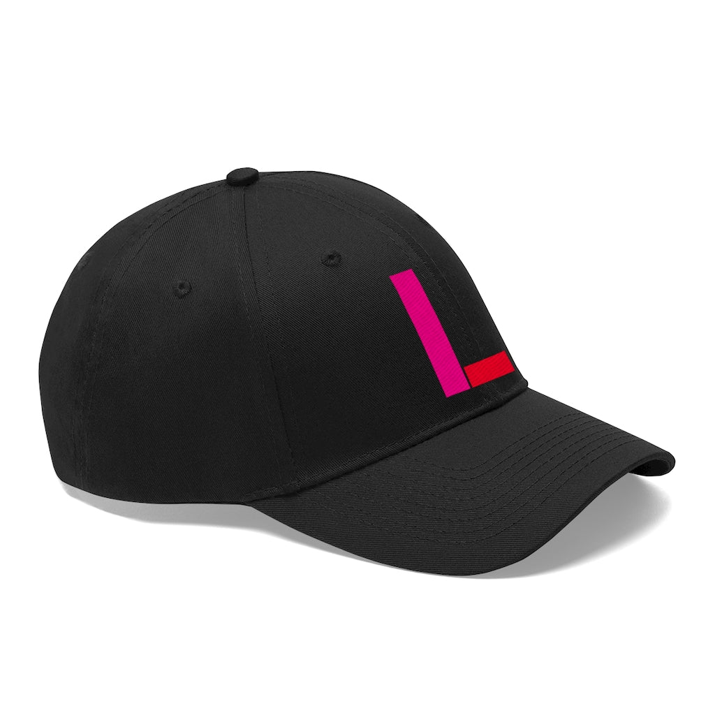 "L" Initial Adult Cap