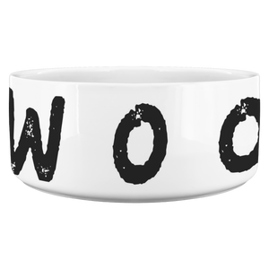 "WOOF" Pet Bowl
