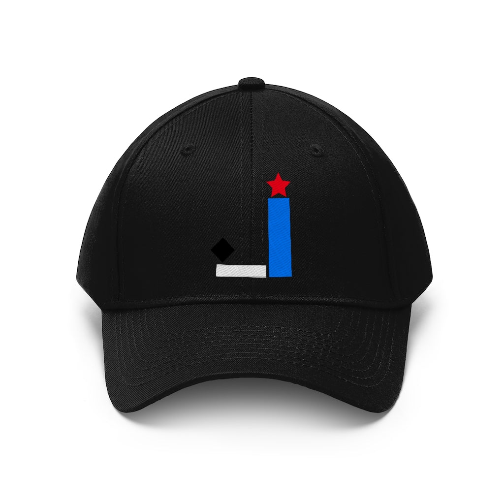 "J" Initial Adult Cap