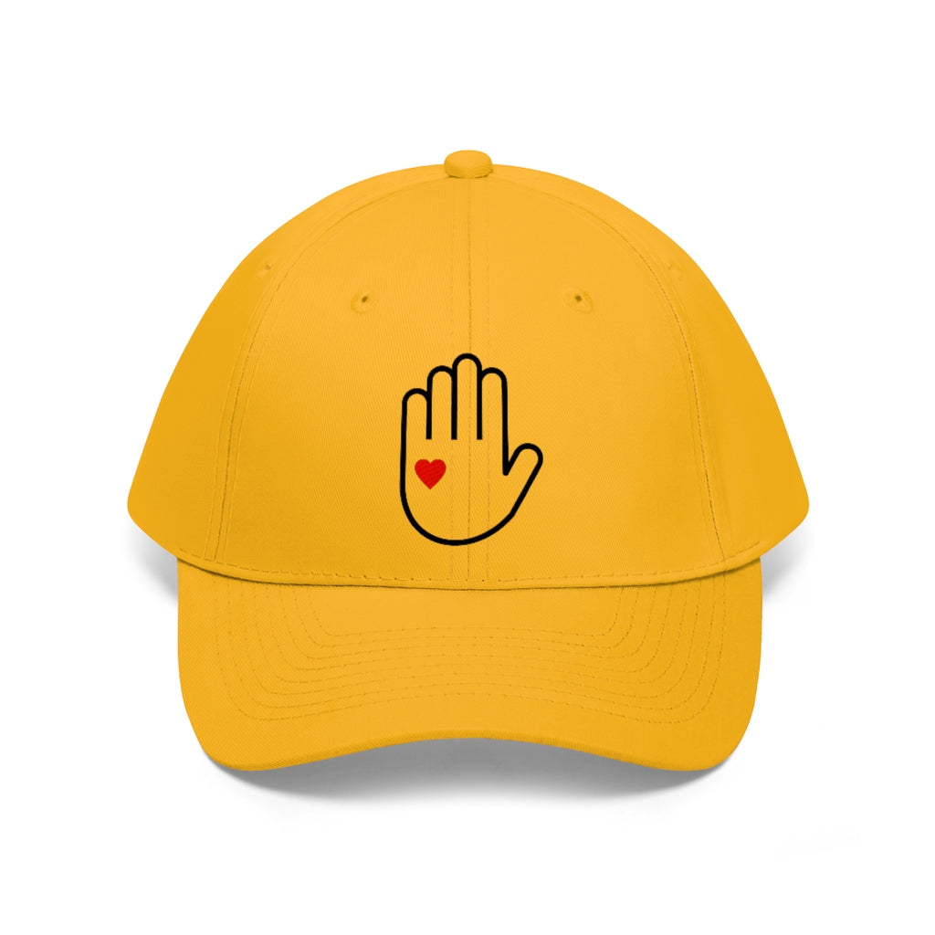 Heart Hand Adult Cap