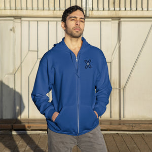 THE X Zip Adult Hoodie