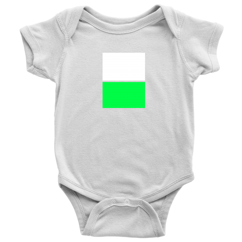 "B" Initial Baby Onesie