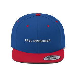 "Free Prisoner" Flat Bill Adult Cap