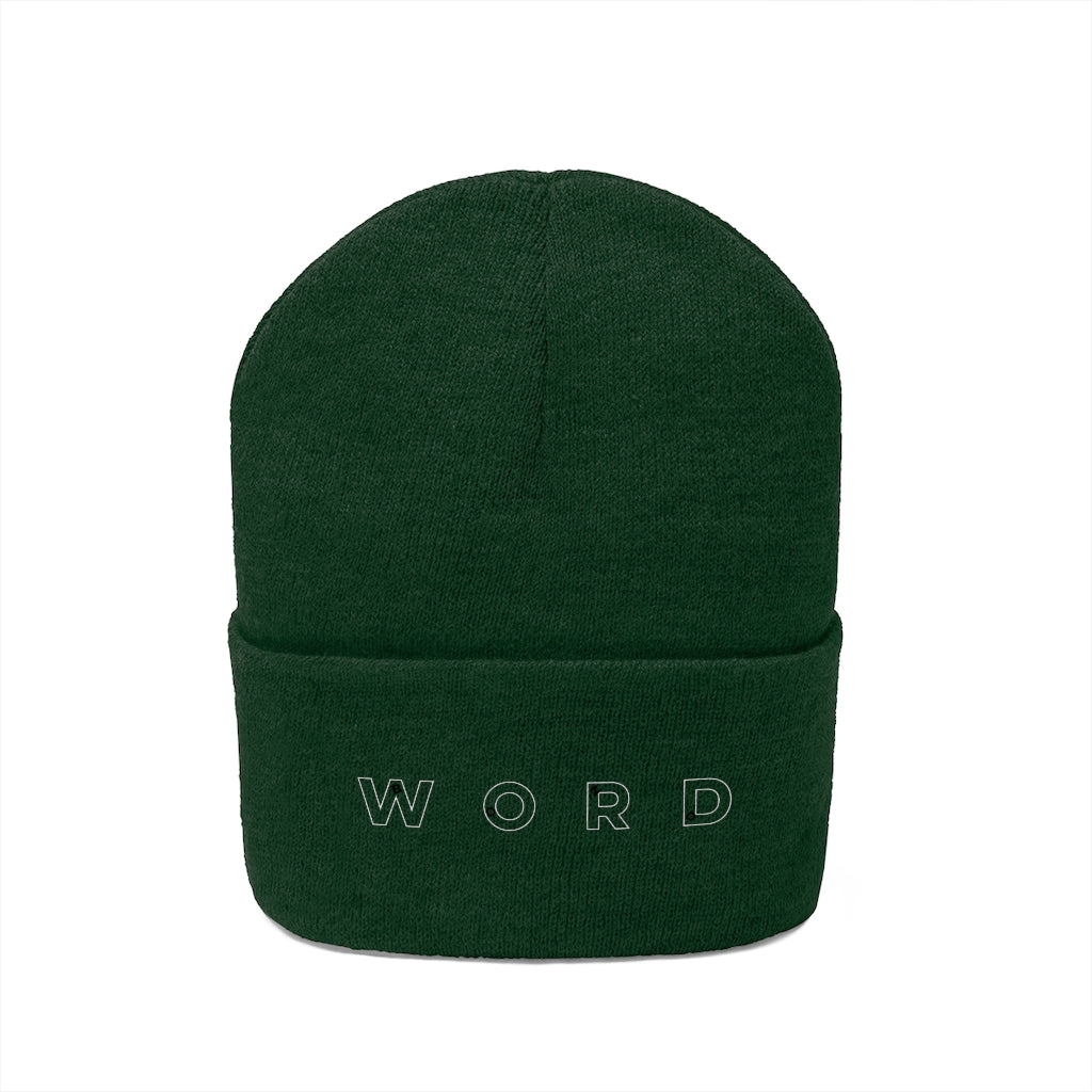 "Word Bond" Adult Knit Beanie