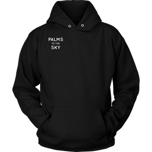 "Palms to the sky" Adult Hoodie