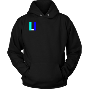 "U" Initial Adult Hoodie