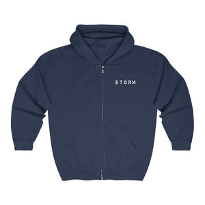 "Storm" Zip Adult Hoodie