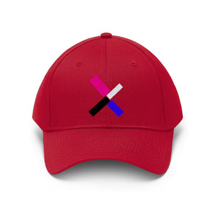 "X" Initial Adult Cap