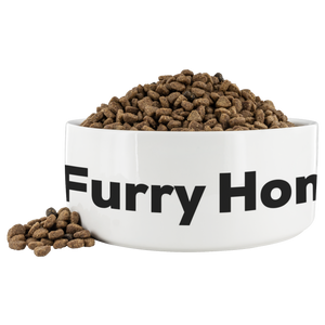 "My Furry Homie" Pet Bowl