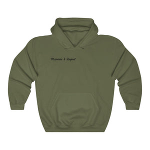 "Manners & Respect" Adult Hoodie