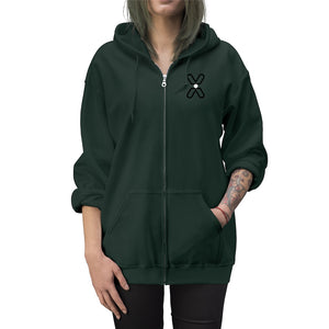 THE X Zip Adult Hoodie