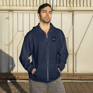 THE X Zip Adult Hoodie