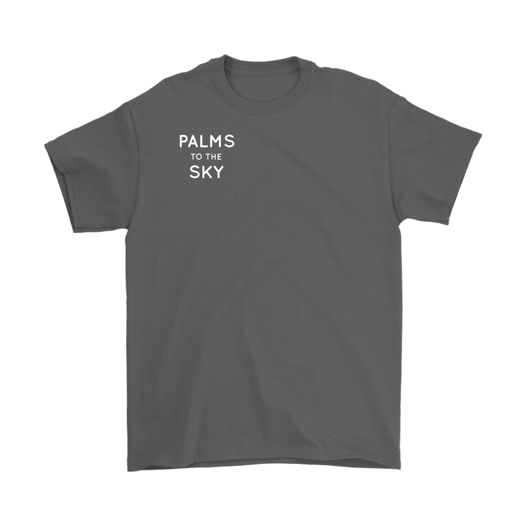 "Palms to the sky" Adult T-shirt