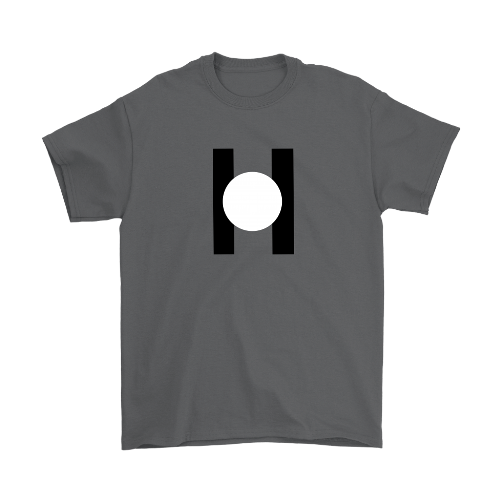 "H" Initial Adult T-shirt