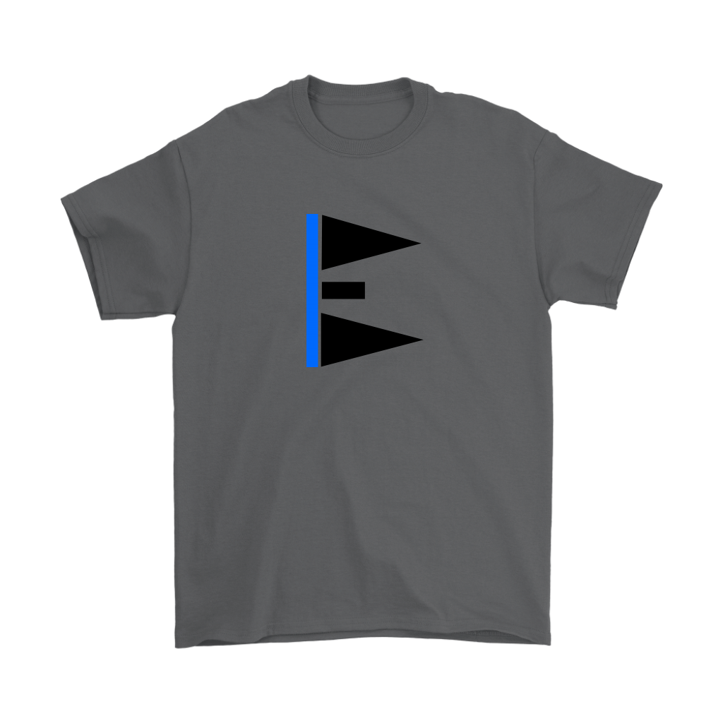 "E" Initial Adult T-shirt