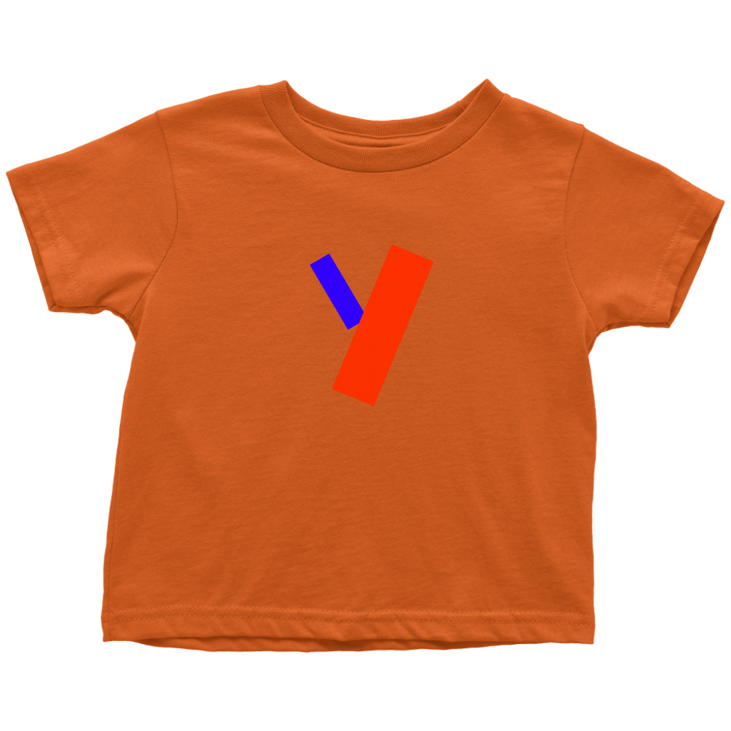 "Y" Initial Toddler T-shirt
