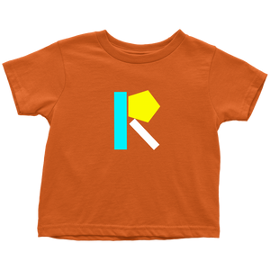 "R" Initial Toddler T-shirt