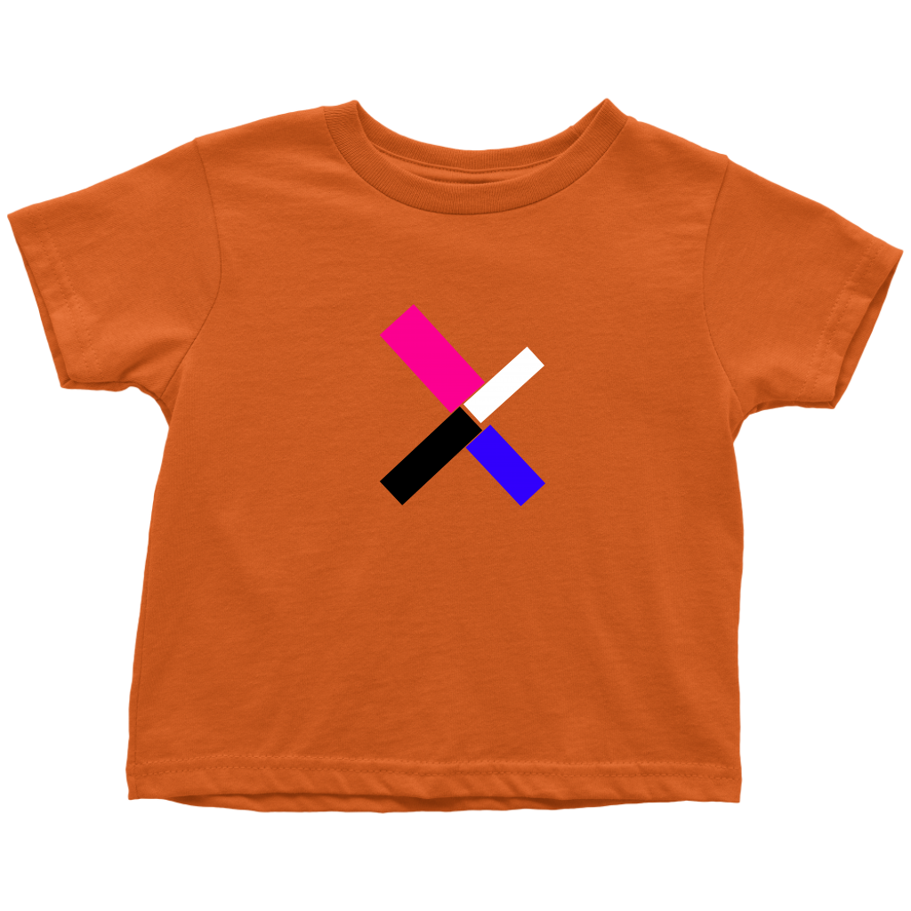 "X" Initial Toddler T-shirt