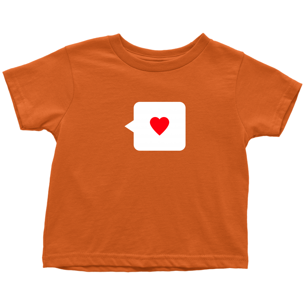 Speak Love Toddler T-shirt