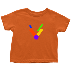 "V" Initial Toddler T-shirt