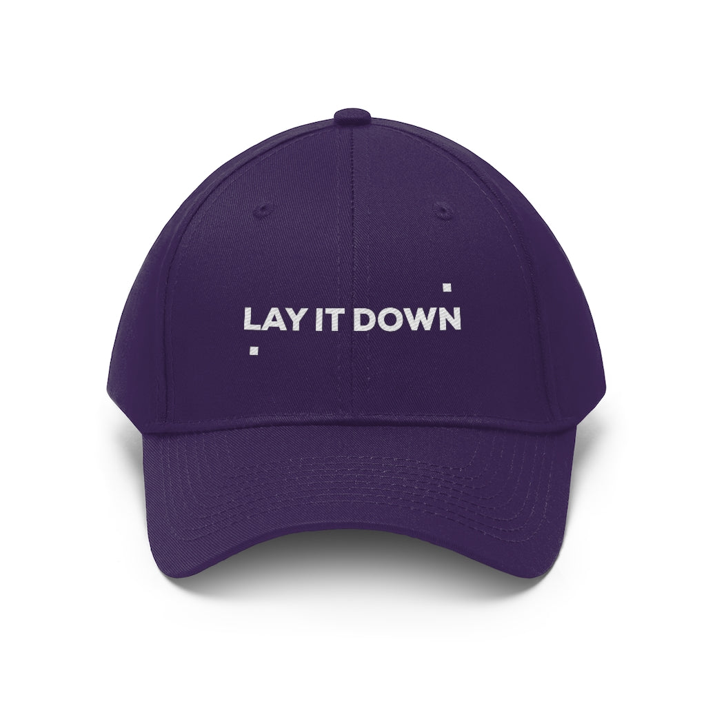 "Lay it down" Adult Cap