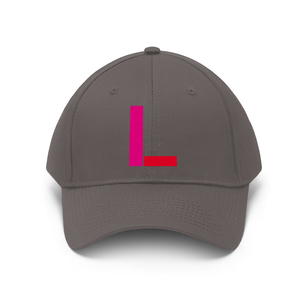 "L" Initial Adult Cap