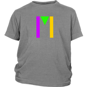 "M" Initial Youth T-shirt