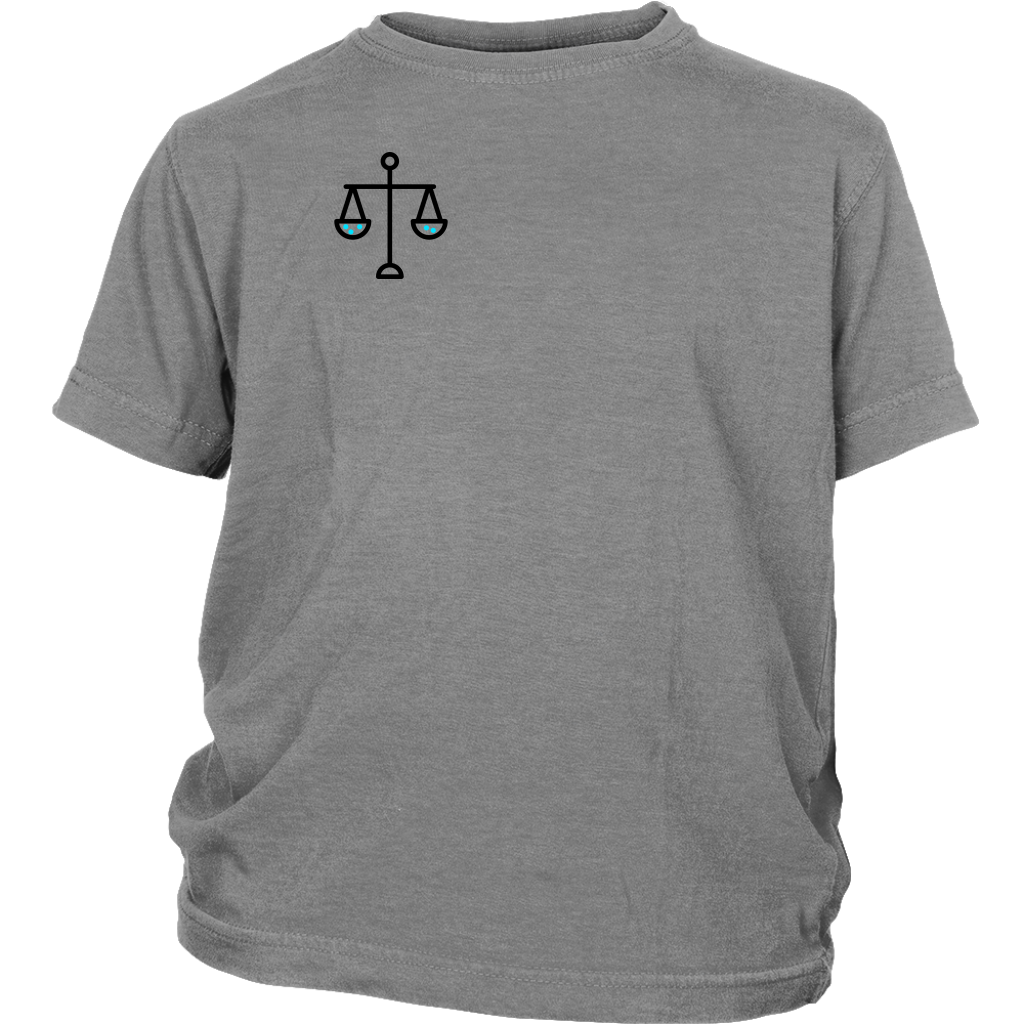 Scales of Justice Youth T-shirt