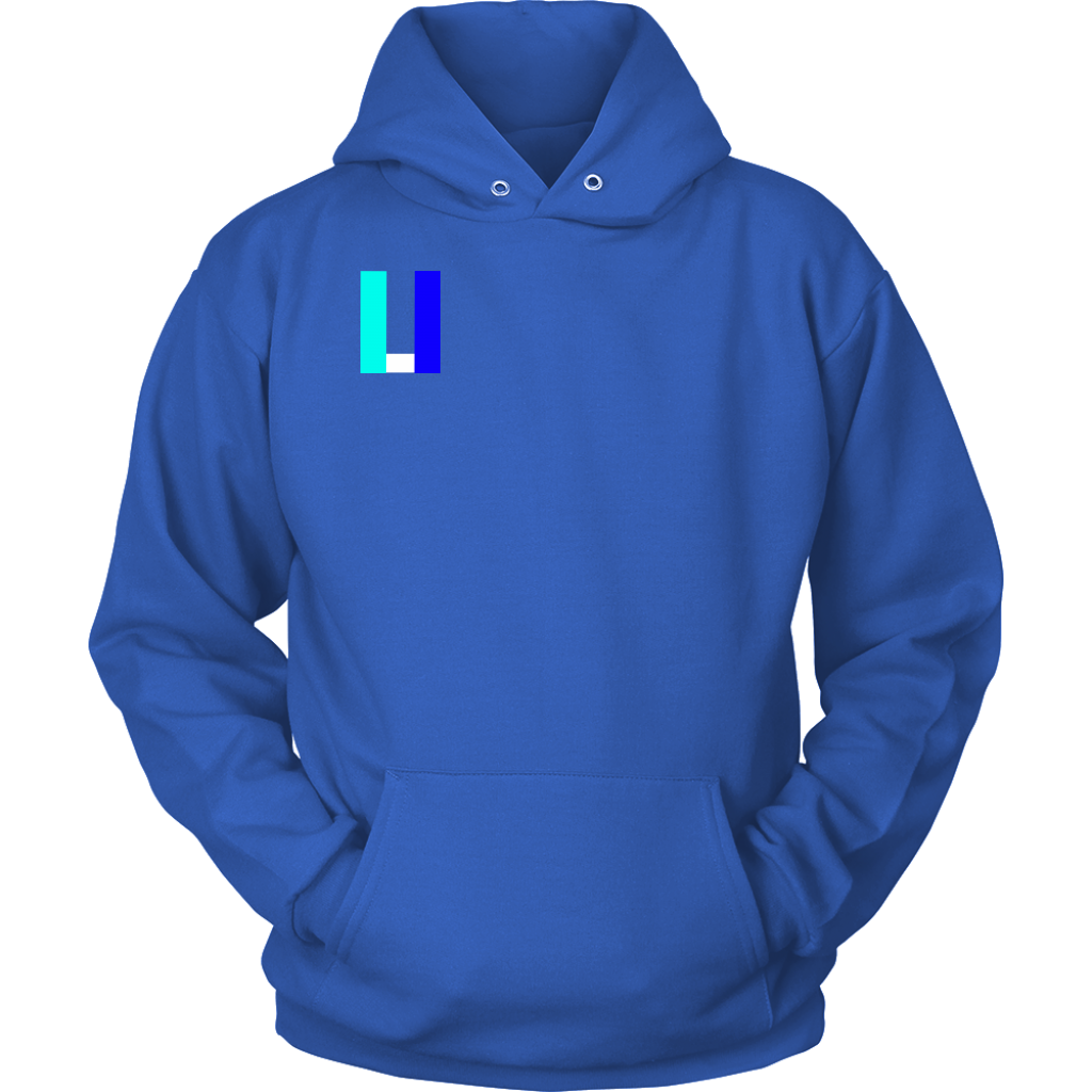 "U" Initial Adult Hoodie