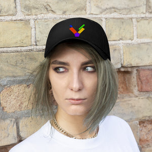 "V" Initial Adult Cap