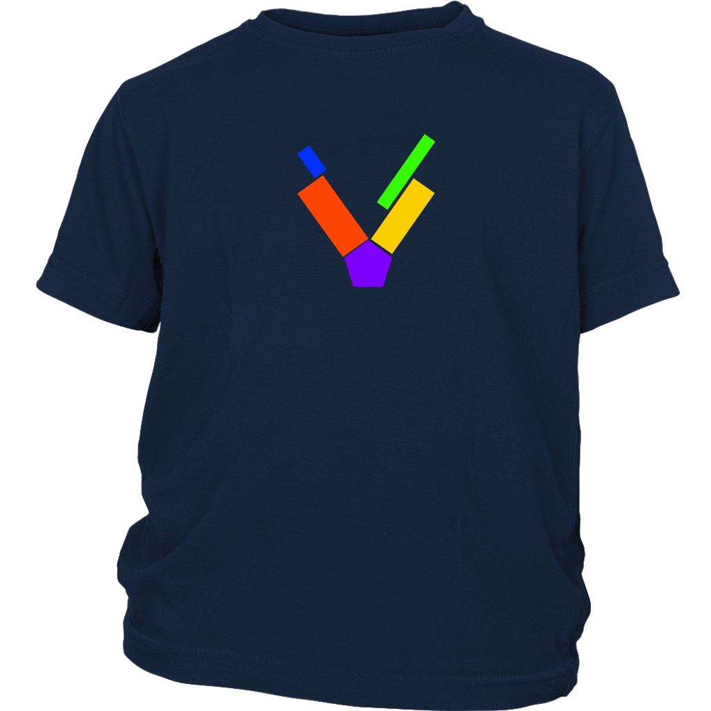"V" Initial Youth T-shirt