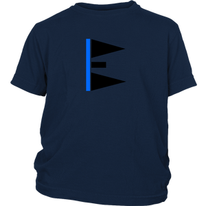 "E" Initial Youth T-shirt