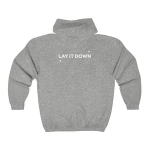 "Lay it down" Zip Adult Hoodie