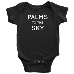 "Palms to the sky" Baby Onesie