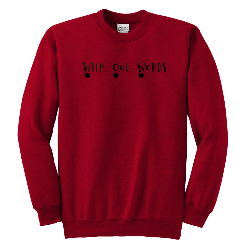 W.ith O.ut W.ords Youth Sweatshirt