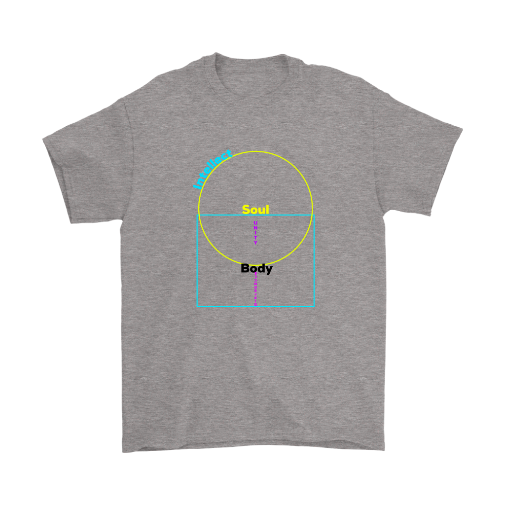 Mind-Body-Soul Adult T-shirt