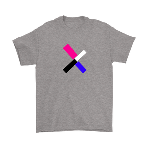 "X" Initial Adult T-shirt