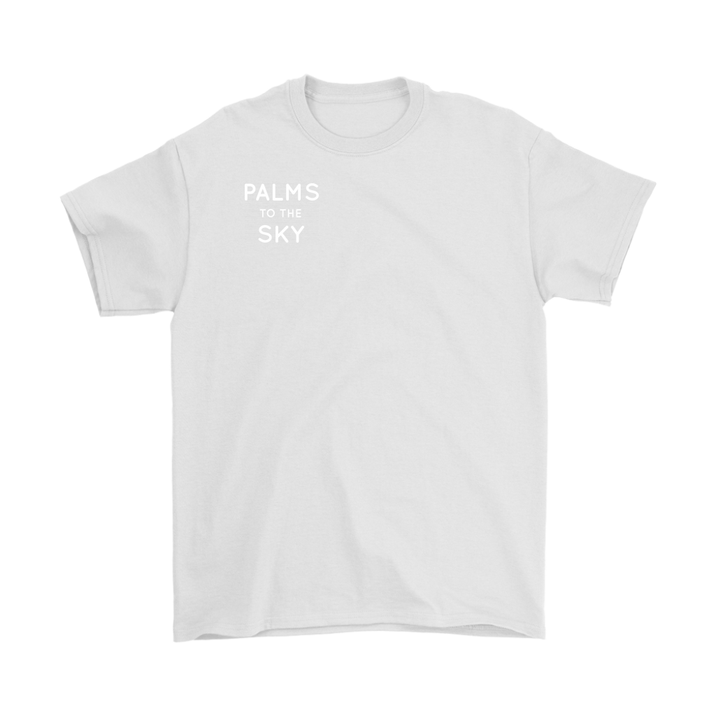 "Palms to the sky" Adult T-shirt