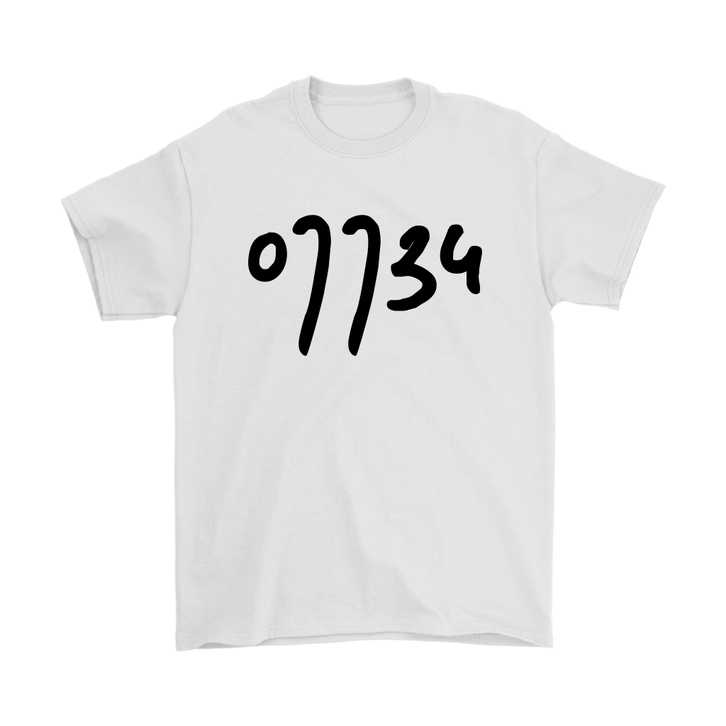 "07734" Adult T-shirt