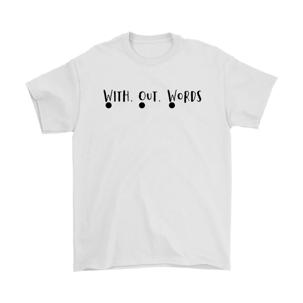 W.ith O.ut W.ords Adult T-shirt